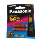 باتری نیم قلمی قابل شارژ پاناسونیک 650mah