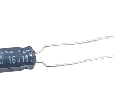 خازن الکترولیت 10 میکرو فاراد 16 ولت ELNA