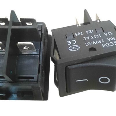 کلید راکر بزرگ دو حالته 4 پین 30 آمپر 25*31