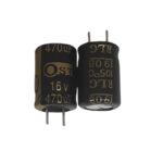 خازن الکترولیت 470 میکرو فاراد 16 ولت OST