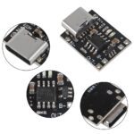 ماژول شارژر باتری لیتیومی 1 آمپر مینی TP4056H با ورودی USB TYPE-C - تصویر 2