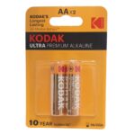 باتری قلمی کداک مدل الترا پریمیوم آلکالاین ا Kodak 1.5V Ultra Premium Alkaline Battery