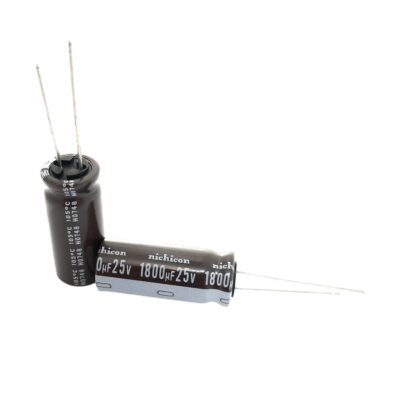 خازن الکترولیت 1800 میکرو فاراد 25 ولت nichicon