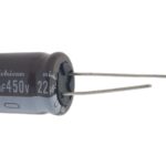 خازن الکترولیت 22 میکرو فاراد 450 ولت NICHICON