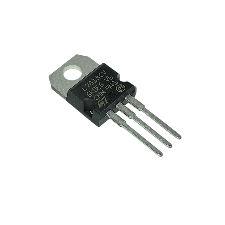 L7818CV رگولاتور 18 ولت 7818 پکیج TO-220 - تصویر 1