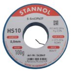 سیم لحیم آلمانی استانول 0.8 میلی متر 100 گرمی STANNOL Soldering Wire 100gr 0.8mm