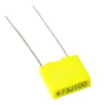 خازن 47 نانو فاراد 100 ولت MKT