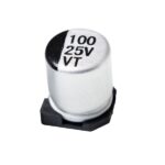 خازن SMD الکترولیت 100 میکرو فاراد 25 ولت