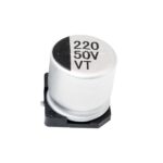 خازن SMD الکترولیت 220 میکرو فاراد 50 ولت