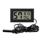 دماسنج و رطوبت سنج دیجیتال روپنلی سیم دار