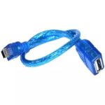 کابل تبدیل Mini USB به مادگی USB طول 30 سانتی متر