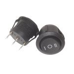 کلید راکر گرد سه حالته سه پایه 6 آمپر 14*23